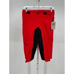 Pearl Izumi Mens Summit Shorts 28 Torch Red Adjustable Waist Cycling 19111904